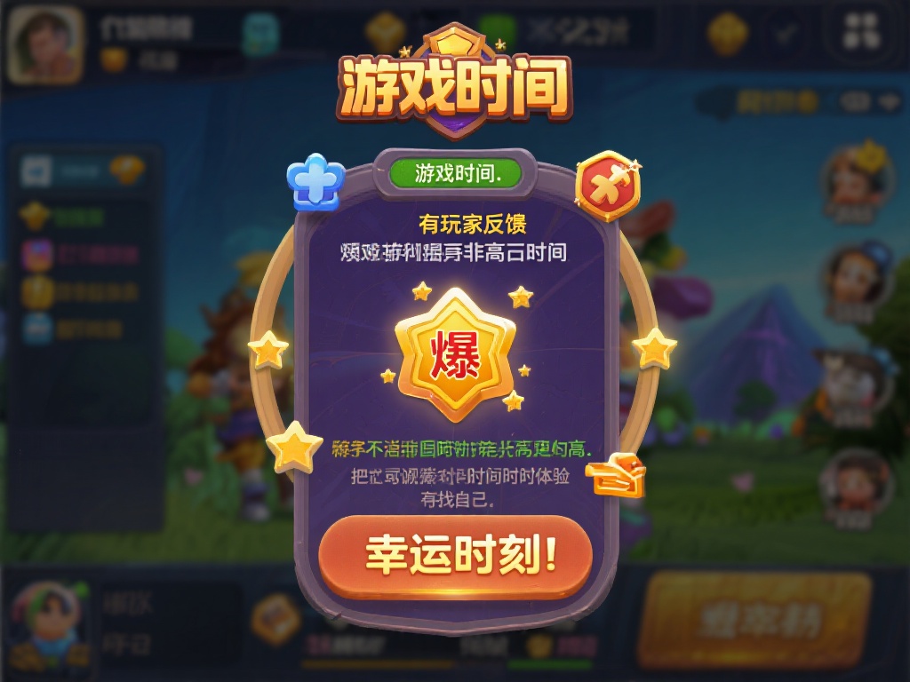 游戏时间：有玩家反馈，在某些非高峰时段，游戏的爆率