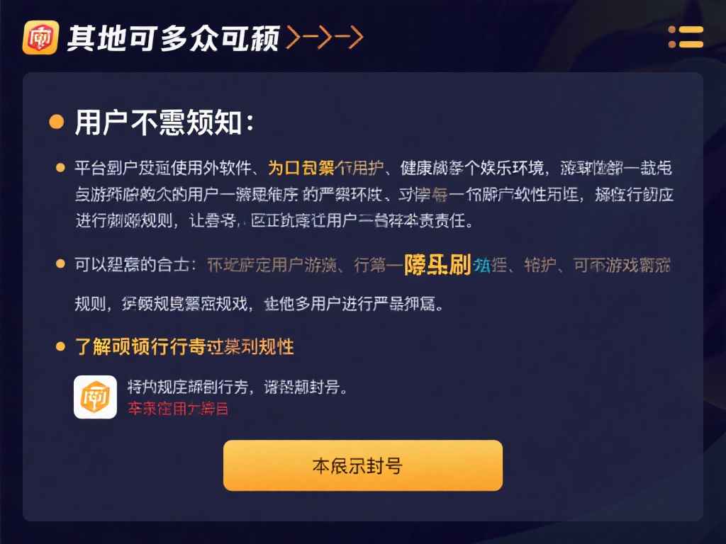 另外，用户须知中还可能包含对违规行为的处罚规定。比