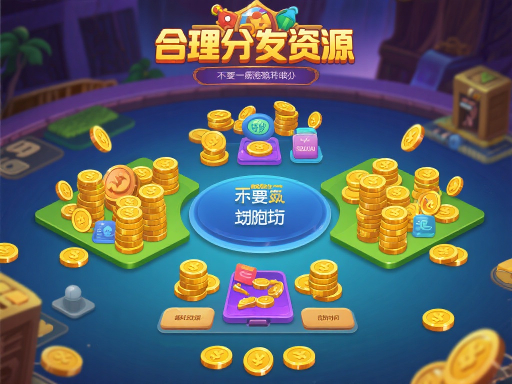 合理分配资源：无论是游戏内的金币还是时间，合理分配